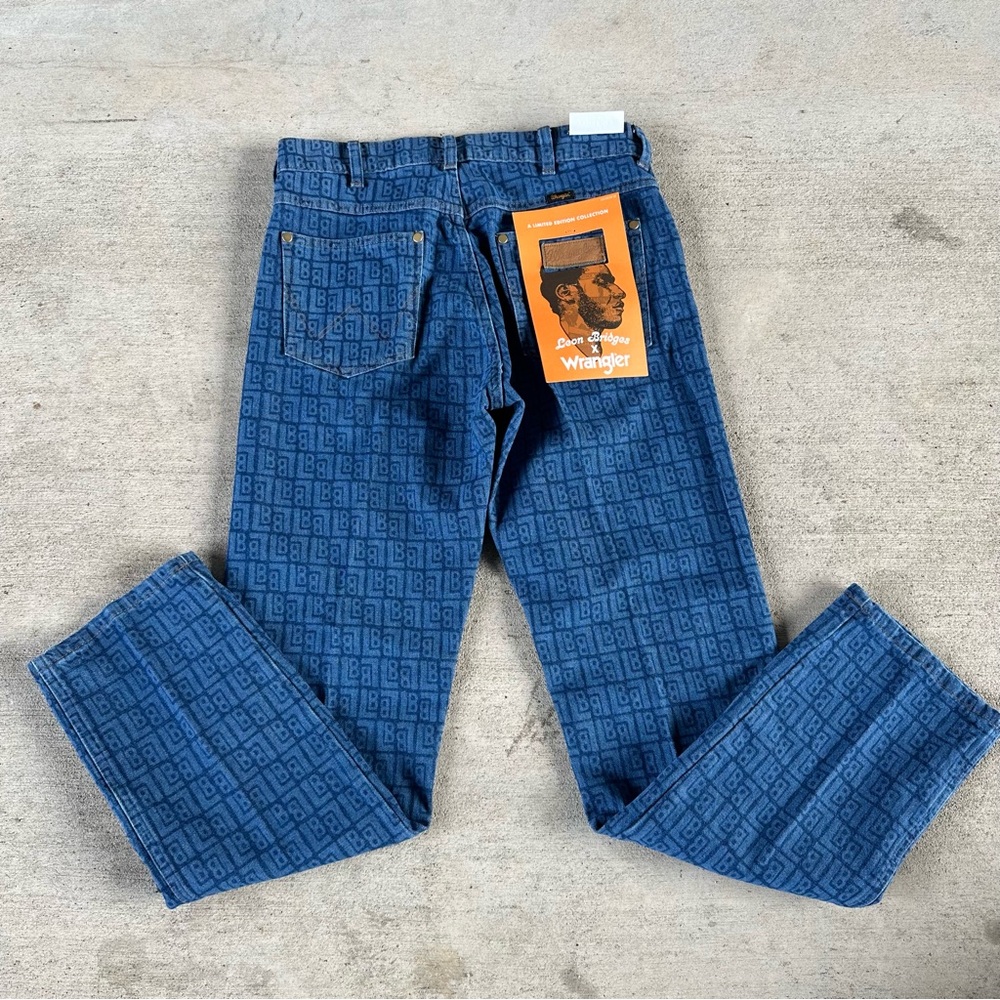 New With Tags Wrangler & Leon Bridges Collab Jeans “Frontier 880” Size 30